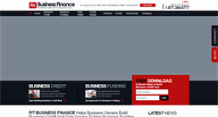 Desktop Screenshot of fitbusinessfinance.com